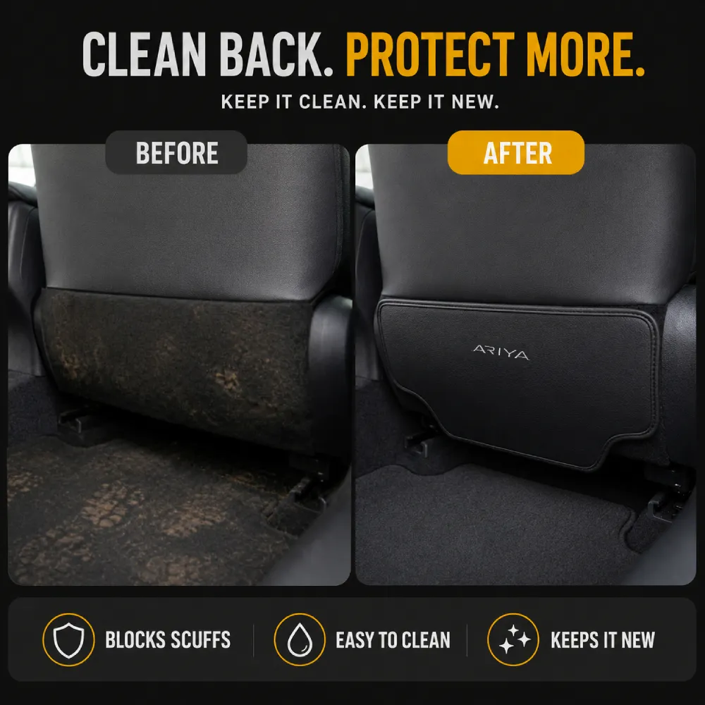 Toyota Yaris Seat Back Kick Mats (2015–2024) - Image 2