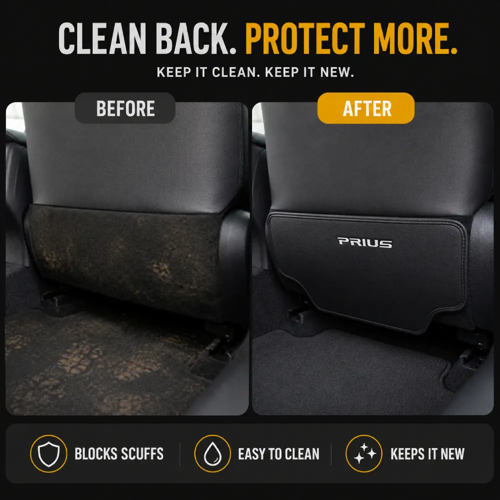 Toyota Prius Seat Back Kick Mats (2009–2024) - Image 2