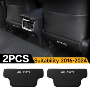 Toyota C-HR 2016-2024 Custom Fit Seat Back Kick Mats 2PCS