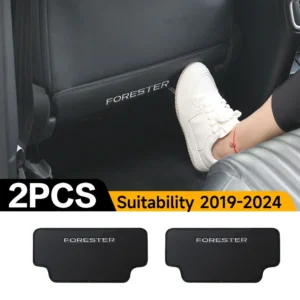 Forester seat kick mats 2019-2024 custom fit