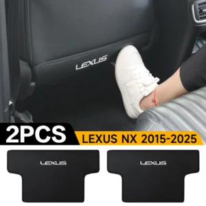 Lexus NX 2015-2025 tailored seat back anti kick mats cover