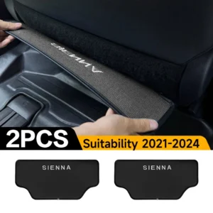 Toyota Sienna 2021-2024 seat back kick mats anti-scratch car seat protectors
