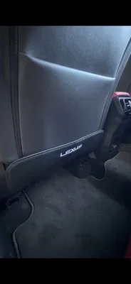 Lexus kick mat installed, customer photo