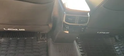 Lexus kick mat installed, customer photo