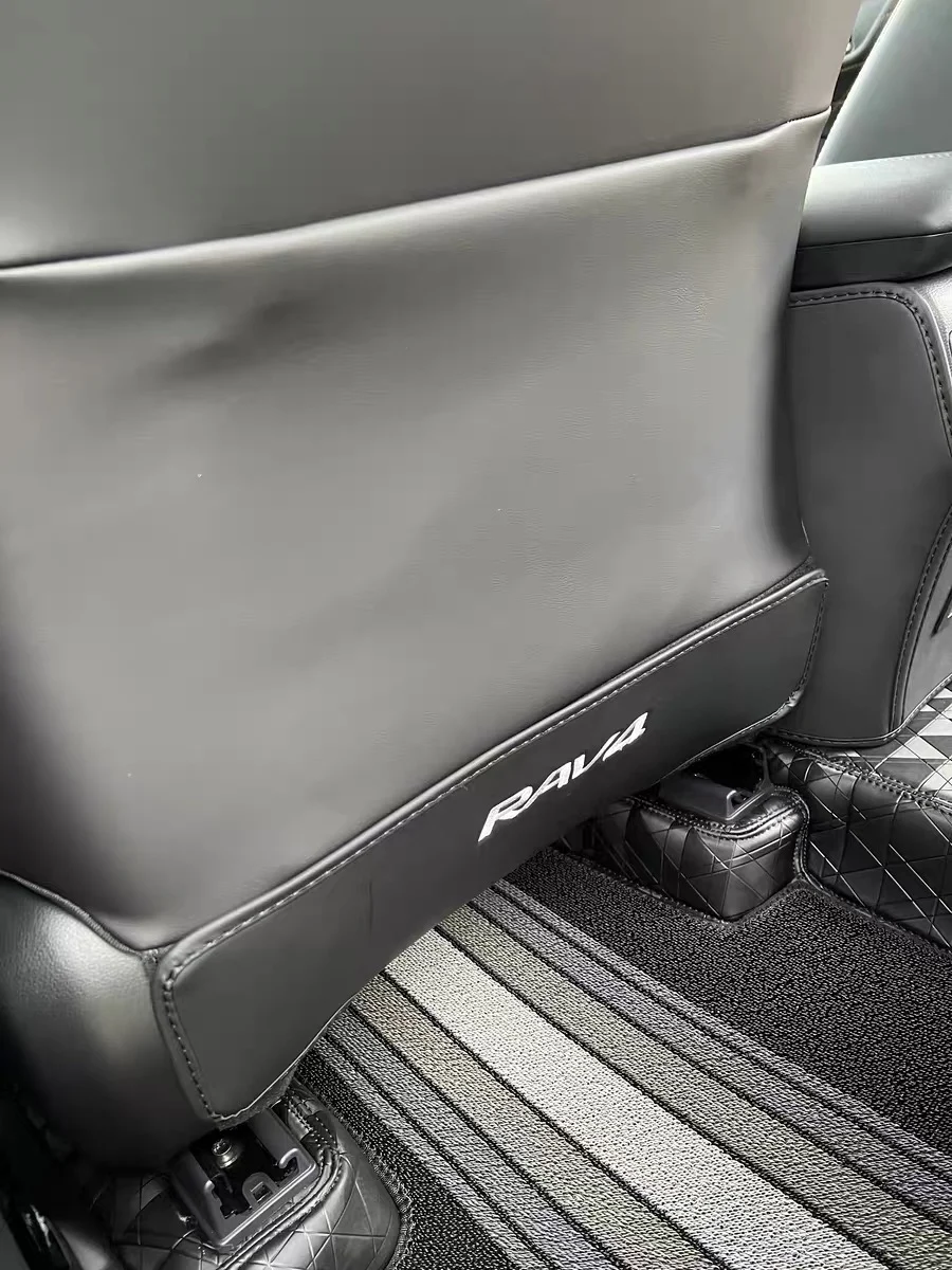Toyota RAV4 kick mat installed, customer photo