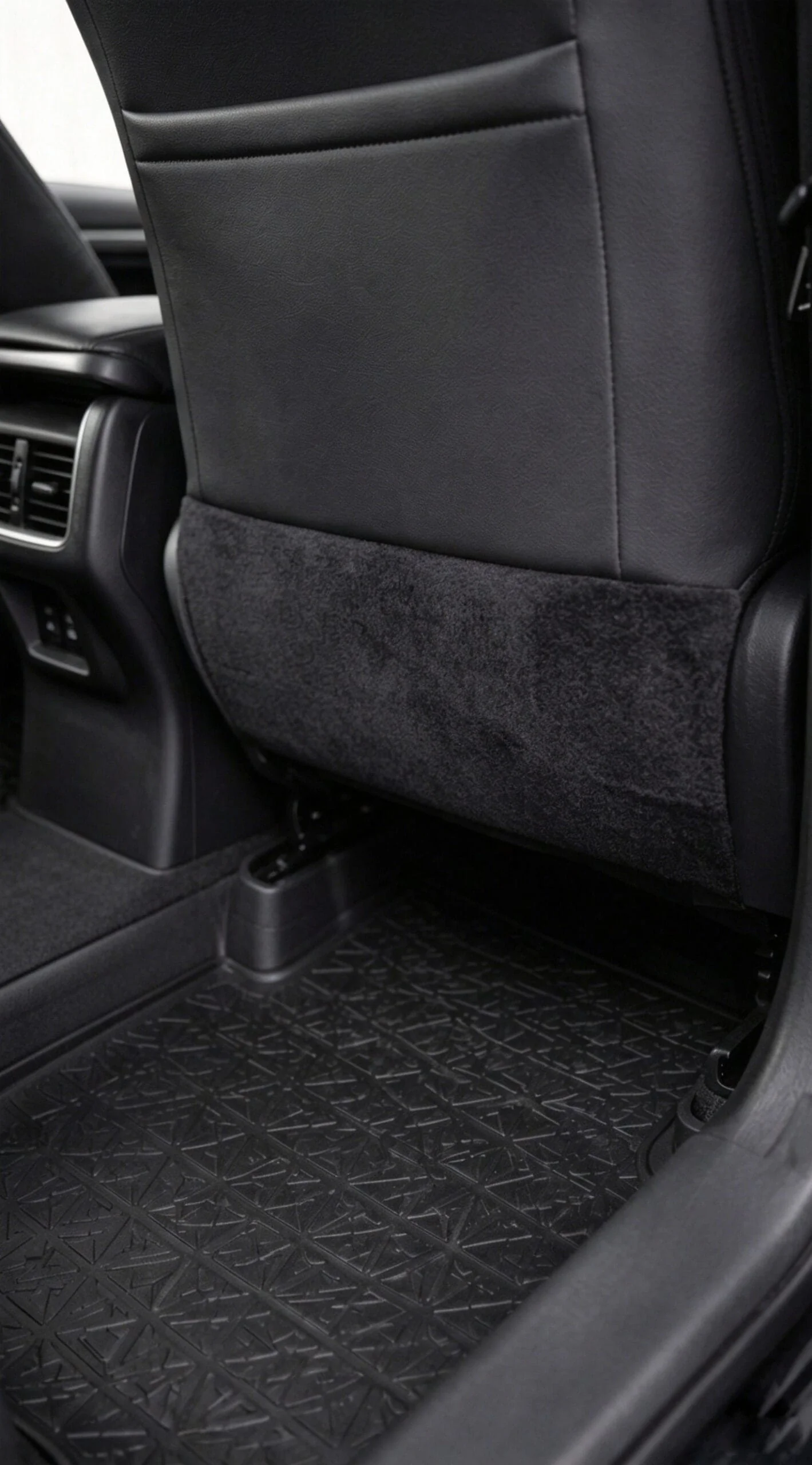 eco-leather seat back trim protector on Toyota RAV4